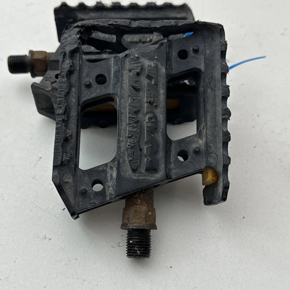 Pedales Old School BMX Team Haro 1/2 pulgada OPC Freestyle LOTE AÑOS 90 plástico acero L01 Foto 4 de 4