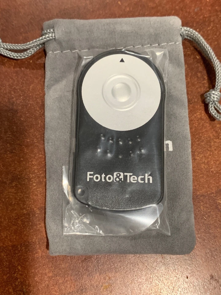 2 Foto&Tech FTRC-6 IR Wireless Remote Control For Canon EOS 6D Mark II, 5D IV... - Image 3 of 3