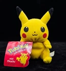 Vtg 1998 Pikachu Plush #25 Hasbro Pokemon Beanie Attached Hang Tag Rare Variant