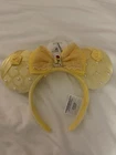 Disney Parks 2026  Belle Beauty & The Beast Ears Headband New