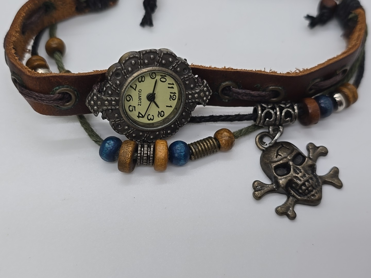 Vitage-style Multi-layer Leather Wrap Bracelet Wa… - image 3