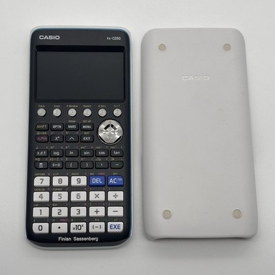 Casio fx-CG50 Grafikrechner Taschenrechner LCD Bildschirm Schwarz - HÄNDLER 
