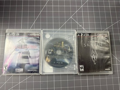 PS3 RPG Game Lot Skyrim Two Worlds II Final Fantasy XIV Realm Reborn PS3