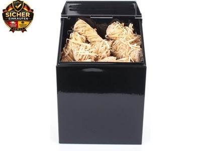 Valiant Aufbewahrungsbox für Feueranzünder, Metallbehälter mit Klappdeckel, Sc