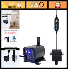 Aquarium Auto Top Off System - 4 Level Flow Control Pump & Timer, Fresh/Saltwate