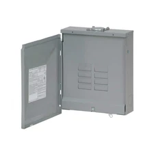 Main Lug Load Center Panel with CoverBR 125 Amp 8-Space 16-Circuit Outdoor