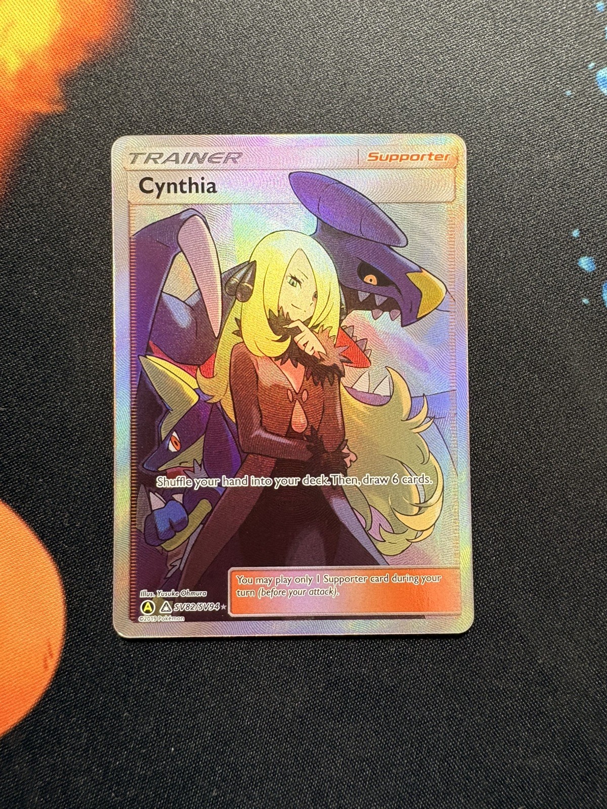Pokémon Cynthia SV82/SV94 – Hidden Fates Shiny Vault – Mint/Near Mint – Raw