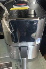 bella PRO - 4-qt. Touchscreen Slim Air Fryer-SILVER