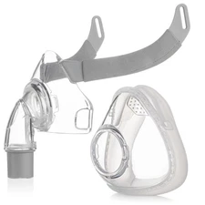Siesta Full Face Mask Large Clear Sport Comfortable Ergonomic Vision Adapter