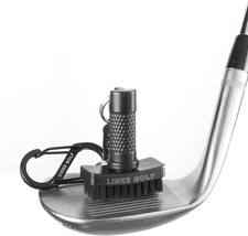   Mini Golf Club Brush, Portable Golf Club Cleaner with Quick-Release Magnet 