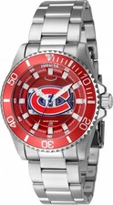 Invicta 42229 NHL Red and Silver and White and Blue Dial 38 mm Women's Watch New