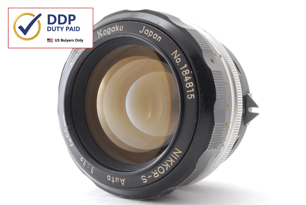 NIKKOR 55mm f/1.2 レンズ #NL001 Review: Nikon Nikkor 55mm 1.2 Ai - The first f/1.2 F-mount lens