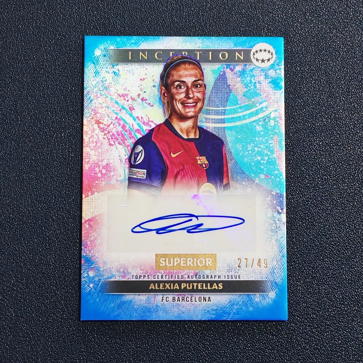 Set De 2 Cartes Rares Putellas - Paralluelo - FC Barcelone - Cartes Rookie Collector Neuves