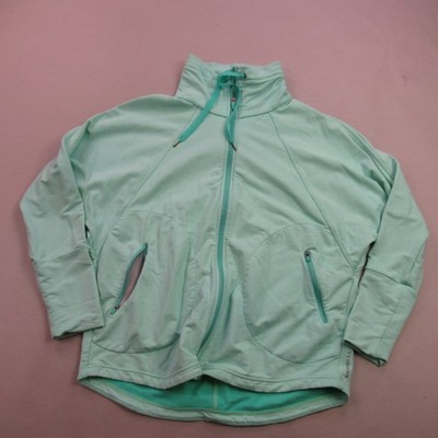 Merrell Jacket Womens Small Long Sleeve Full Zip Lightweight Outdoors Green