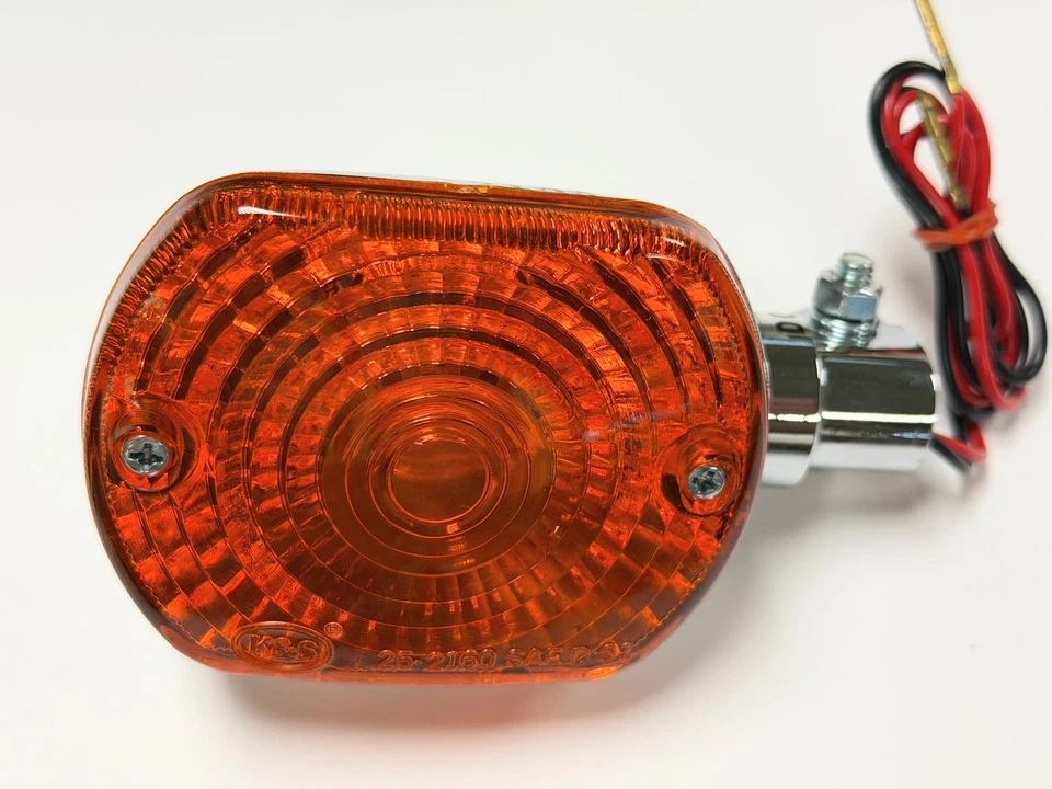 K&S Technologies - 25-2165 - Señal de giro aprobada por el DOT, ámbar Foto 2 de 4