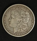 1901-S Morgan Silver Dollar - Better Date - Very Good Circulated Coin!