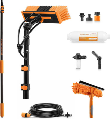 4-12 Ft Telescopic Water Fed Pole Window Cleaning System (20Ft High Reach)