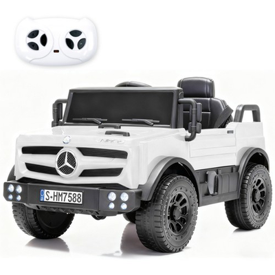 #ad Kid 12V Ride On Car Licensed Mercedes w Wheels Suspension Electric Car Xmas Gift $129.99