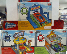 Turbo Wheels Mini Auto Service Car Repair Car Wash Buildings Toys 3+ Gift Set/3