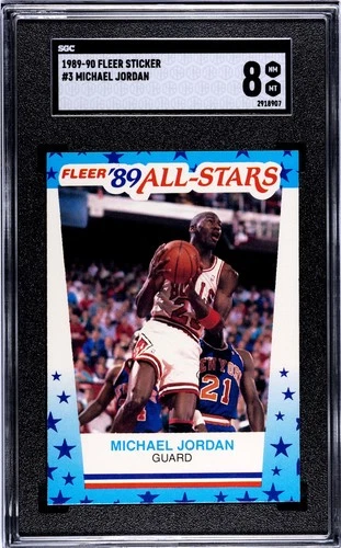 Jordan 1989 Fleer Jordan #3