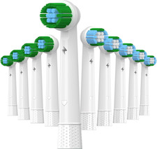 10PCS Replacement Toothbrush Heads for Oral B Compatible Electric Brushes