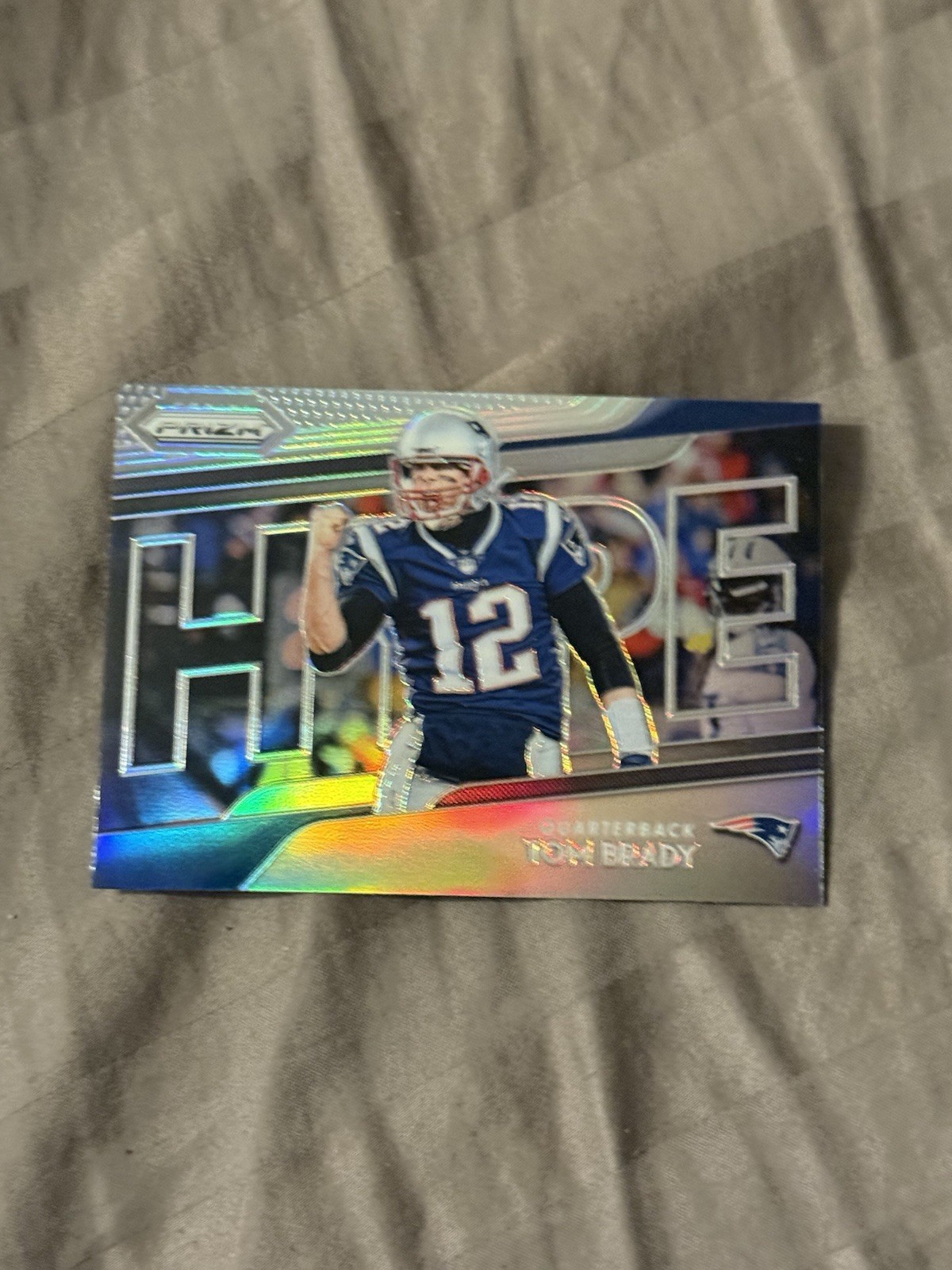 Tom Brady 2018 Prizm Hype Silver #h1