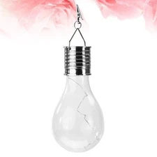 Solar Light Bulb Outdoor Lanterns Waterproof Hanging Lights for outside