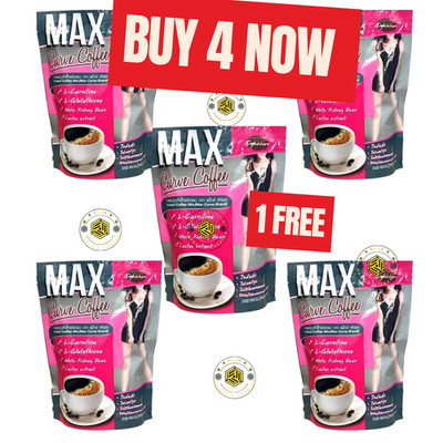 Buy 4 Get 1 Free Max Curve Coffee 10 Sachets Instant Coffee Sugar Free