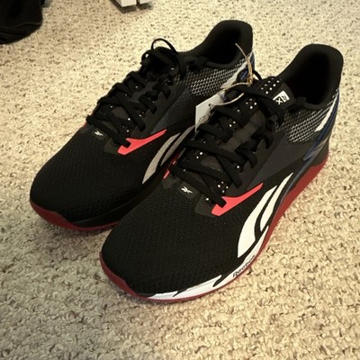 Reebok Men's Nano X3 Cross Training Shoes Vecred/Cblack, Size 15