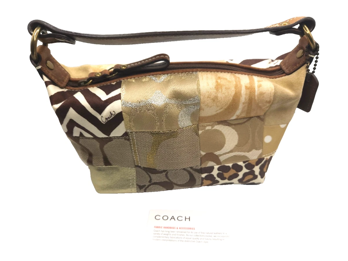 Coach Patchwork Leather Exterior Mini Bags & Handbags for Women
