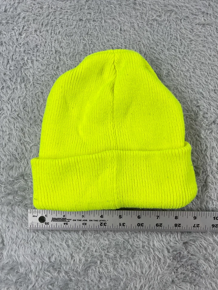 Realtree Gorro Toque Adulto Talla Única Amarillo Neón Tejido Acírlico Peces Caza Campamento Foto 4 de 4