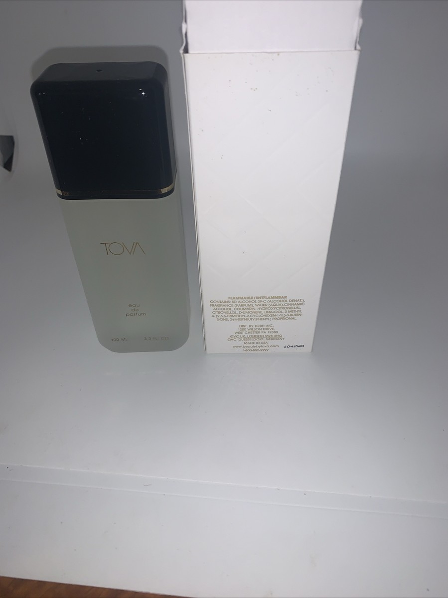 TOVA Beverly Hills ORIGINAL White Box EAU DE PARFUM Spray 3.3 oz