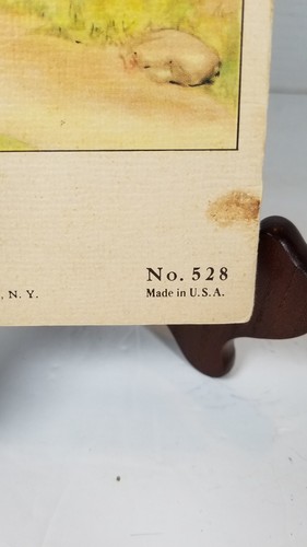 Vintage 1939 "Mother Hubbard's Dog" No. 524 Paperback Children Book Antique - Picture 7 of 8