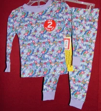 GROOVY GRAFFITI Size 5/6 DREAM 2 pc. Pajama Set by Extremely Me NEW w/ TAGS