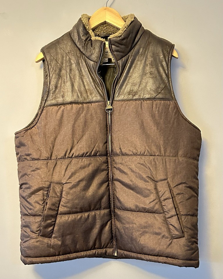 Weatherproof Vintage Women’s Padded Vest Size L Zip Front Pockets Casual