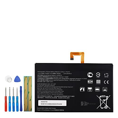 Vvsialeek L14D2P31 Batteria Compatibile per Lenovo Tab 2 A10-70 Tab 2 A10-70F co