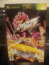 CRAZY TAXI 3 High Roller Original XBOX Game SEGA 2002 Instruction Booklet Manual