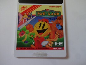 PAC LAND NEC PC-Engine Hu-Card 1989 PCE NAMCO NC64002 w/Manual NTSC-J From Japan