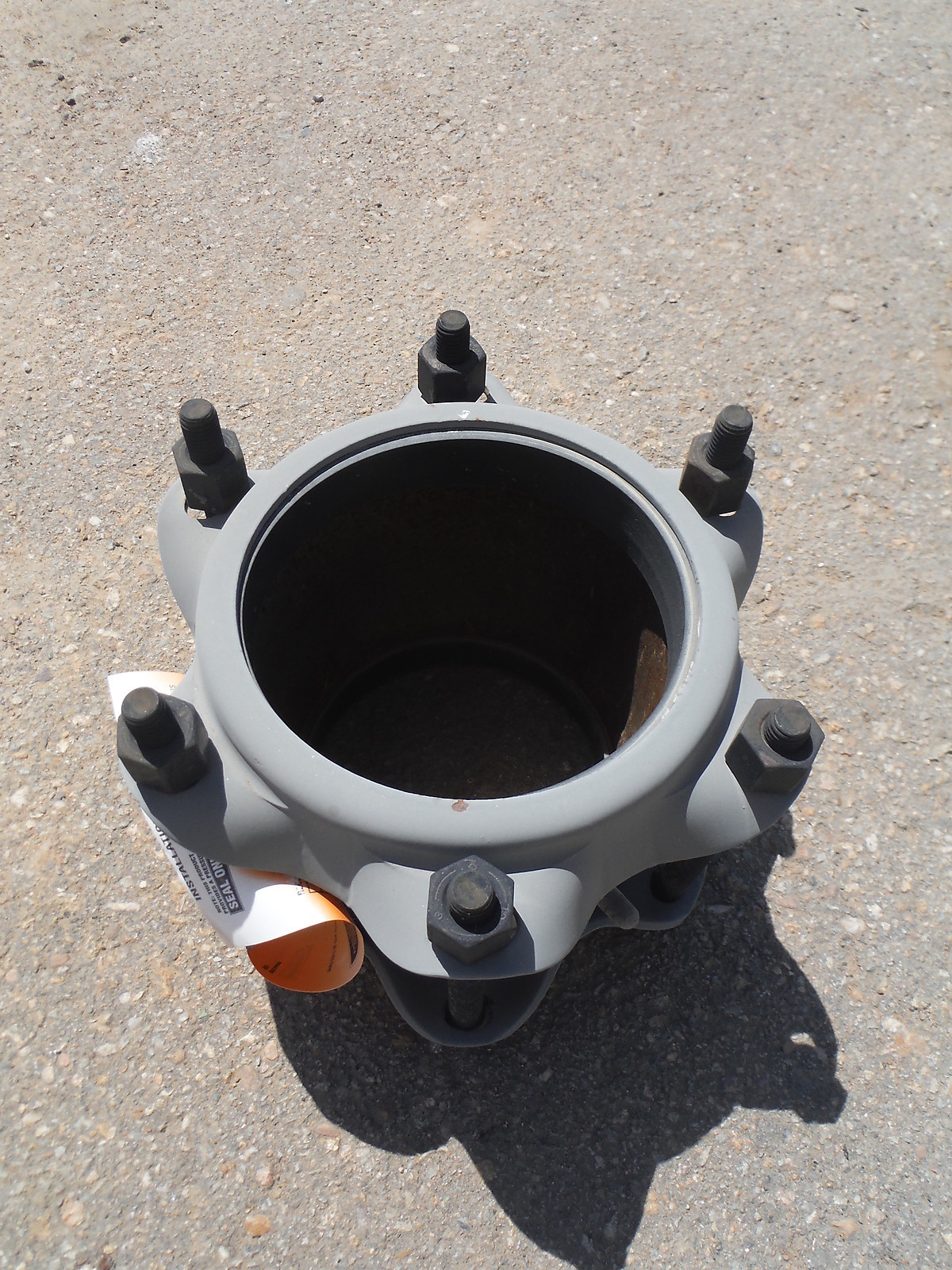 Dresser Coupling 6" Pipe Plumbing Fittings Water Sewer eBay