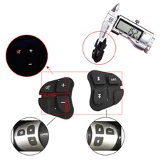Per Alfa Romeo 147 156 166 Gt Multifunzione Volante Audio Gomma Pulsanti `