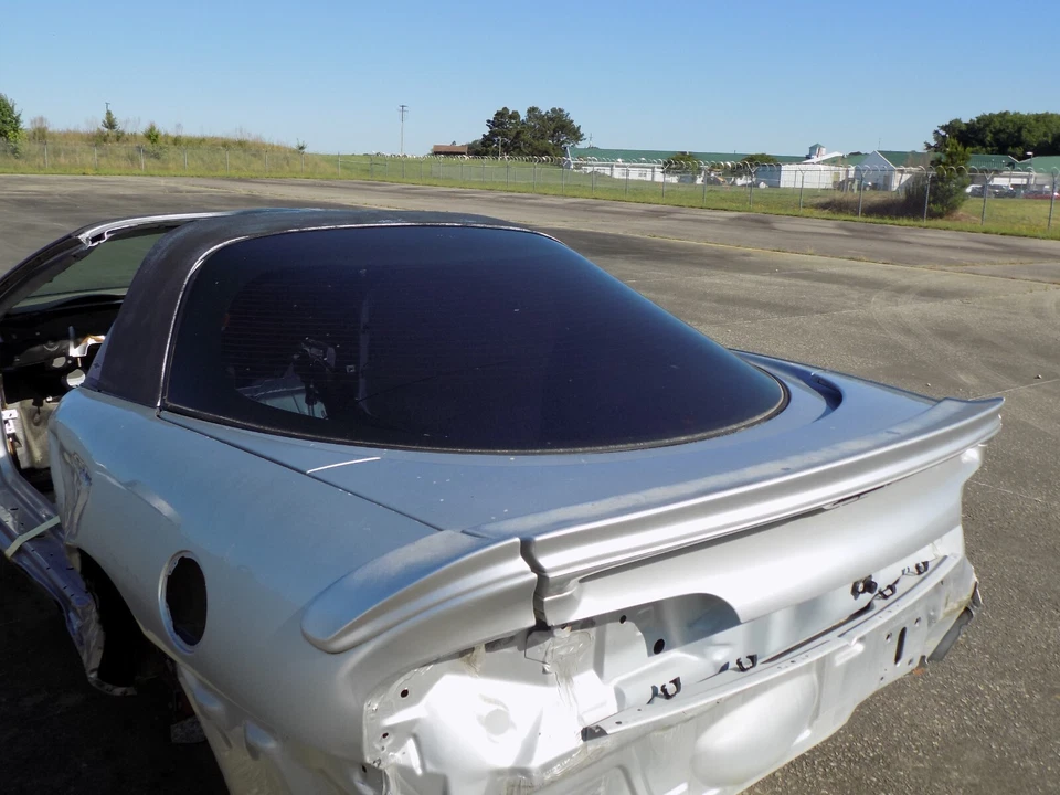 Maletero de carga trasero de vidrio y tapa con alerón OEM 2000 ¡Camaro Firebird Pick Up!! Foto 4 de 4