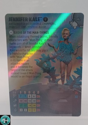Heroclix Jennifer Kale L042 Marvel Wheels of Vengeance Set Rare Legacy Card New