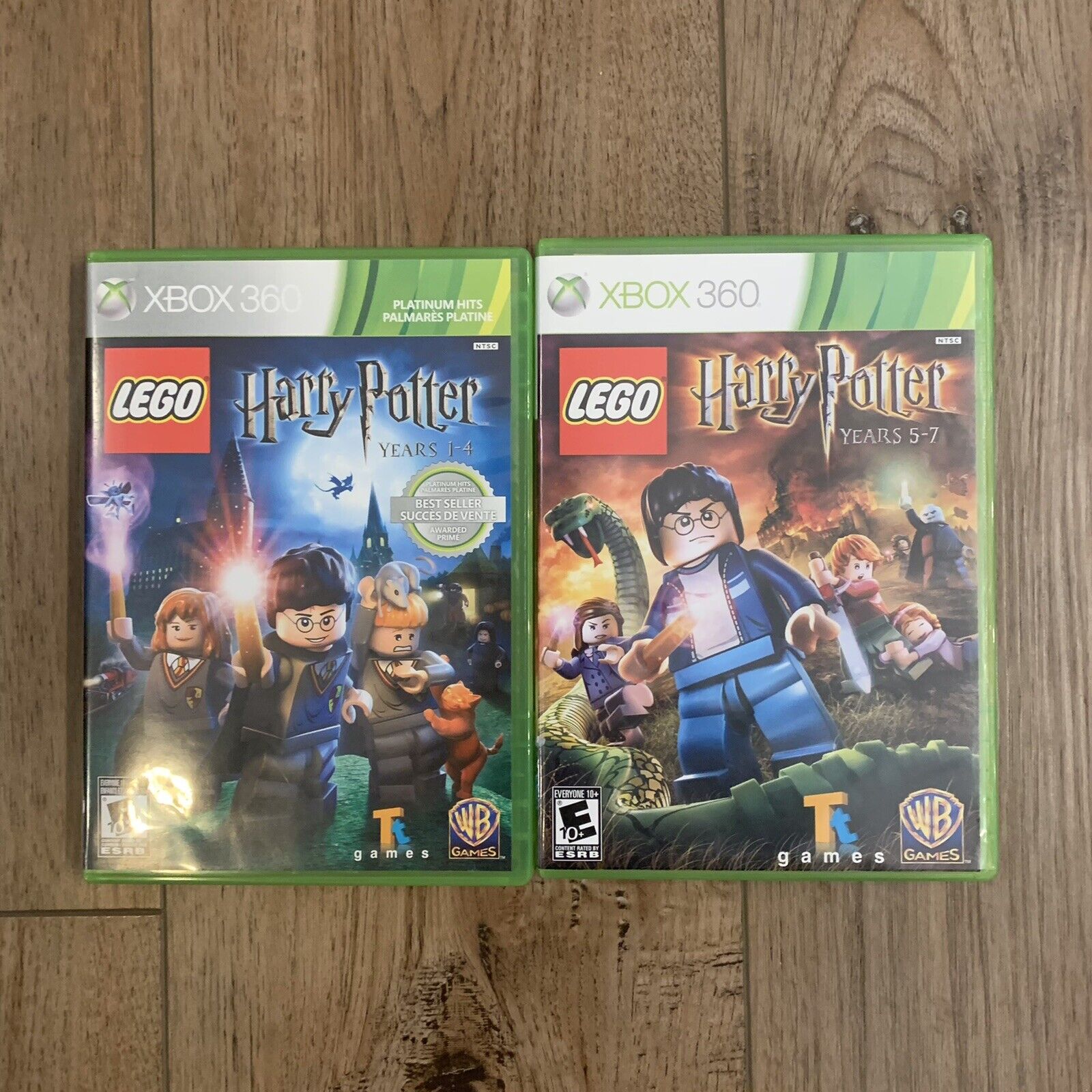 LEGO Harry Potter 1-4 and Years 5-7 (XBOX 360) Tested 2x Video Game Lot | eBay