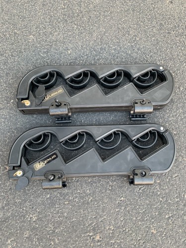 PAIR OF GENUINE LEXUS SKI & SNOWBOARD ROOF RACK with Keys