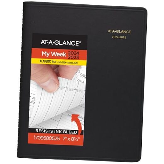 Planner 2024-2025 Academic, Weekly, Quarter Medium 2024-2025 New Edition