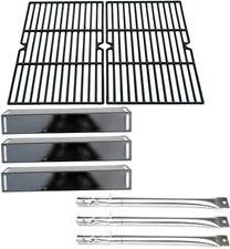 Grill Burners Heat Plates Cooking Grids Replacement Parts Kit for BBQ Grillware