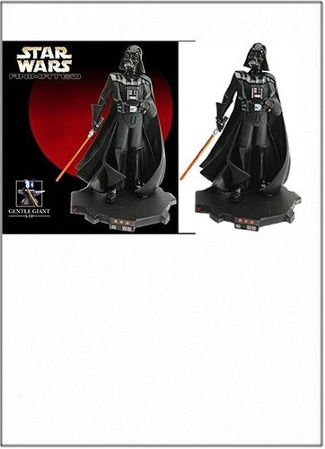 Star Wars: Obi-Wan Kenobi Legends In 3D Bust 1/2 Darth Vader (Damaged Helmet) 28 Cm Gentle Giant - Foto 8