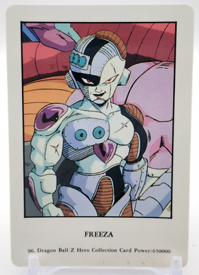 Future Frieza #96 Dragon Ball Z Hero Collection Card Amada 1990s