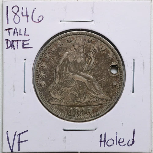 1846-P Seated Liberty Half Dollar — photo from another recent sale