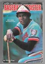 Official 1978 Baseball Register paperback book published by The Sporting News